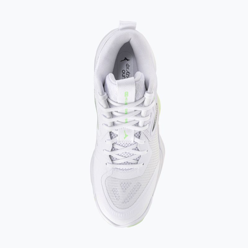 Buty do siatkówki damskie Mizuno Wave Momentum Elite Mid white/balsam green/ambrosia 12