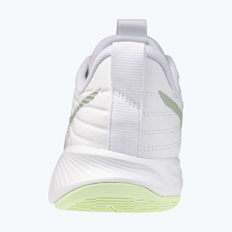 Buty do siatkówki damskie Mizuno Wave Momentum Pro white/aqua gray/ambrosia 10