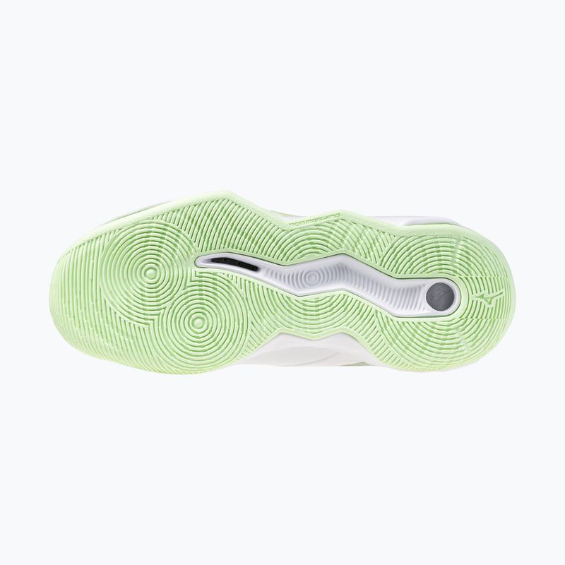 Buty do siatkówki damskie Mizuno Wave Momentum Pro white/aqua gray/ambrosia 11