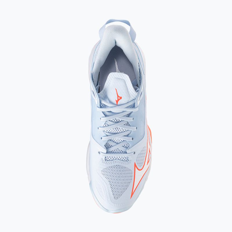 Buty do piłki ręcznej damskie Mizuno Wave Mirage 5 blue finch/white 12