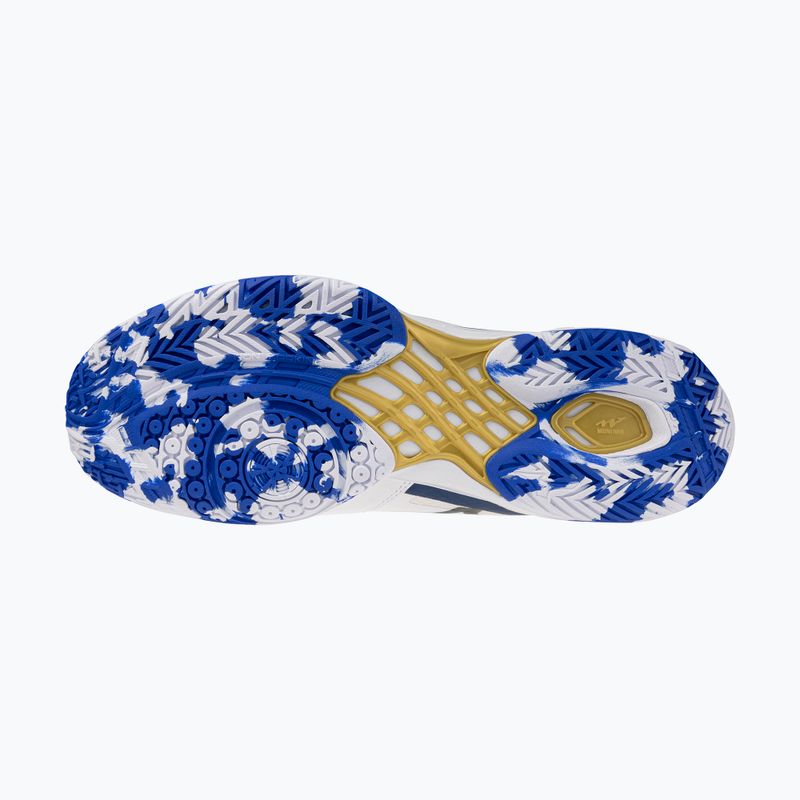 Buty do badmintona damskie Mizuno Wave Claw 4 white/dazzling blue/stargazer 2