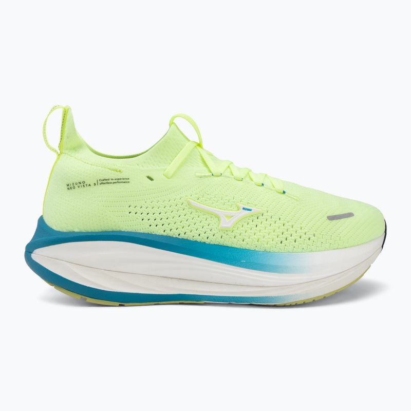 Buty do biegania męskie Mizuno Neo Vista 3 lime pulp/white/blue jewel 2