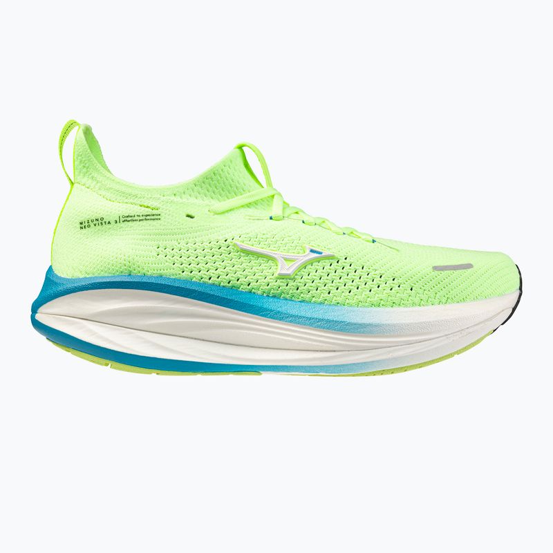 Buty do biegania męskie Mizuno Neo Vista 3 lime pulp/white/blue jewel 8