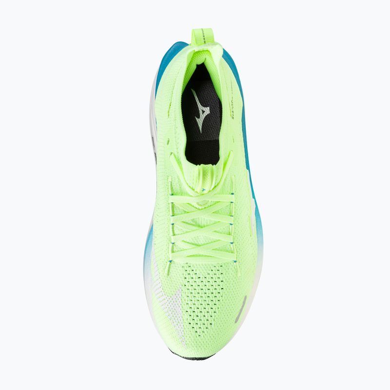 Buty do biegania męskie Mizuno Neo Vista 3 lime pulp/white/blue jewel 12