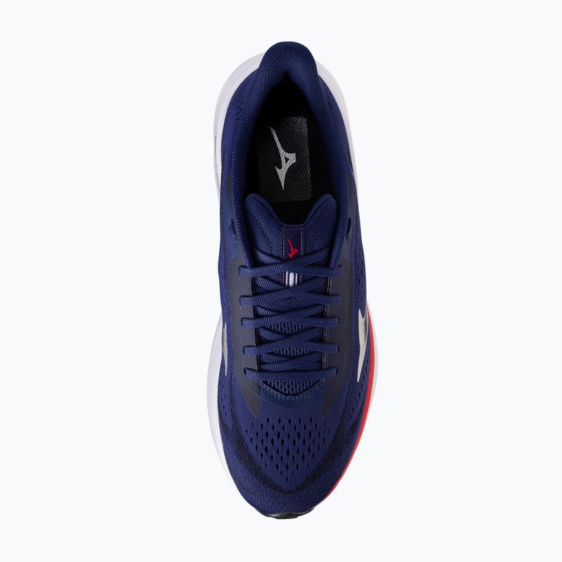 Buty do biegania męskie Mizuno Neo Cosmo 2 beacon blue/silver/tomato puree 5