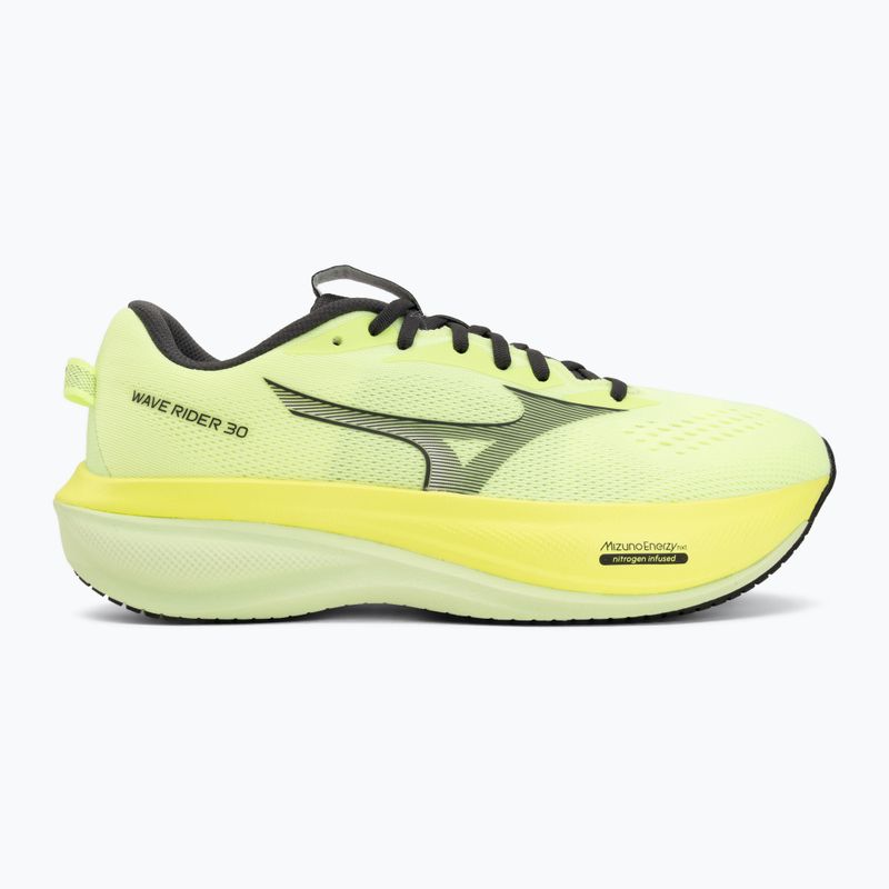 Buty do biegania męskie Mizuno Wave Rider 30 lime pulp/black oyster/gf white 2