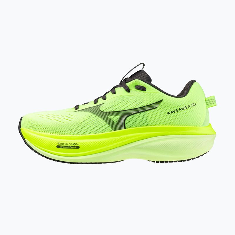 Buty do biegania męskie Mizuno Wave Rider 30 lime pulp/black oyster/gf white 8