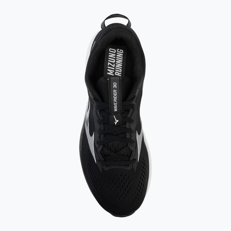 Buty do biegania męskie Mizuno Wave Rider 30 2E black/white 5
