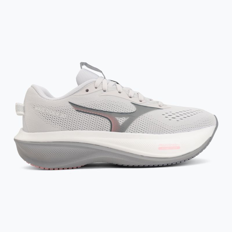 Buty do biegania damskie Mizuno Wave Rider 30 dapple gray/dark slate/pink drink 2