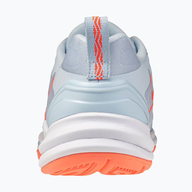 Buty do piłki ręcznej damskie Mizuno Wave Stealth Elite blue finch/white 10
