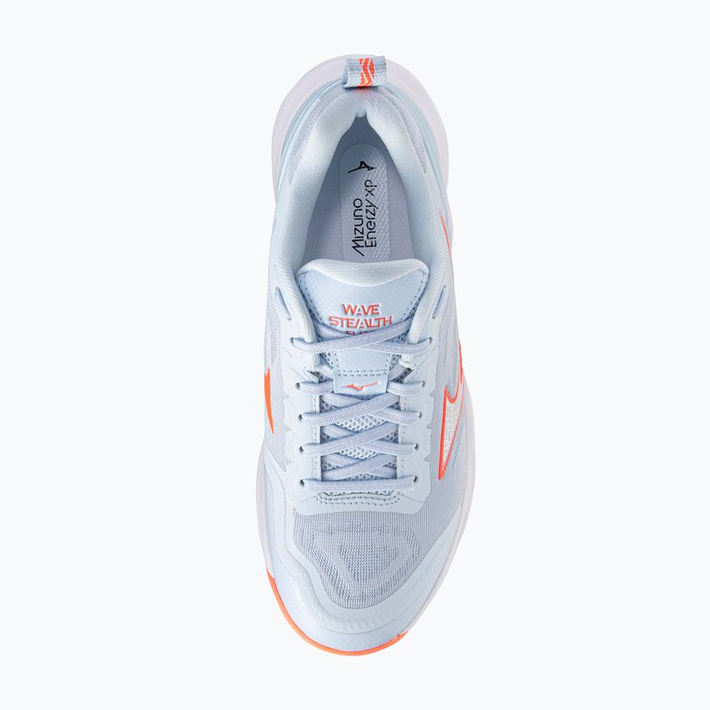 Buty do piłki ręcznej damskie Mizuno Wave Stealth Elite blue finch/white 12