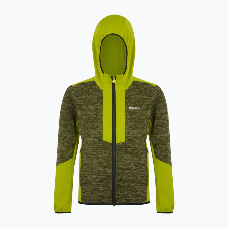 Bluza polarowa dziecięca REGATTA Dissolver X nephrite green/grenoble green/black 6