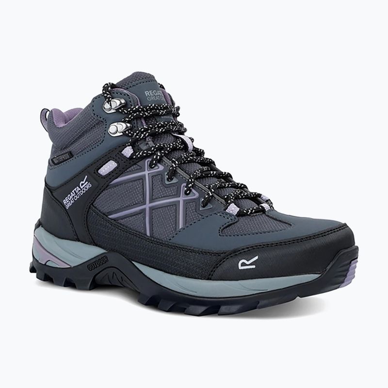 Buty trekkingowe damskie REGATTA Samaris III seal grey/purple 8