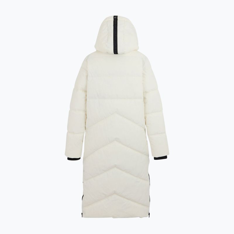 Płaszcz ocieplany damski REGATTA Ujeane stone white/black 11