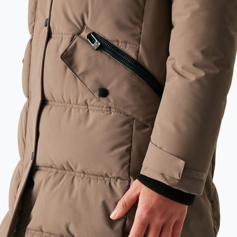 Płaszcz ocieplany damski REGATTA Eryn mocha/black 6