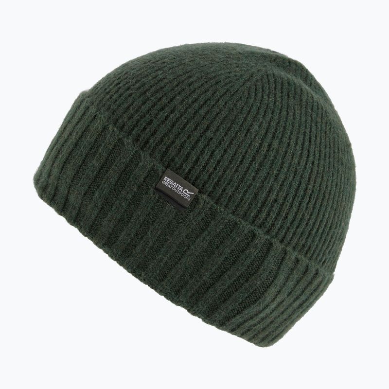 Czapka zimowa damska REGATTA Ribbed Basic dark khaki 2
