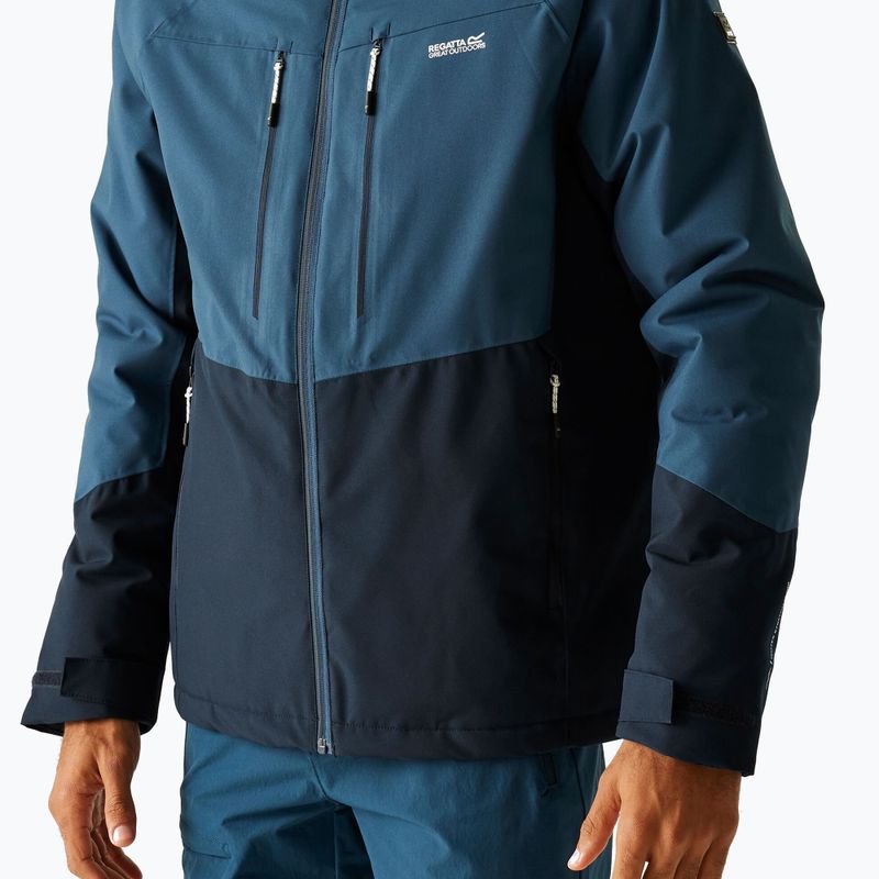 Kurtka przeciwdeszczowa męska REGATTA Highton Stretch Padded moonlight denim/navy 6