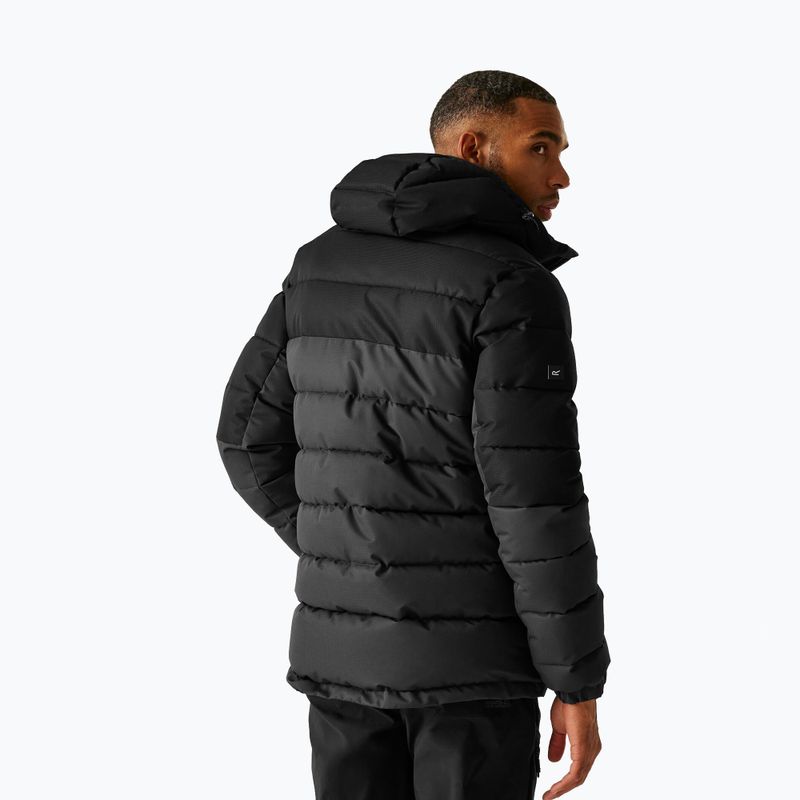 Kurtka ocieplana męska REGATTA Aldthron ash/black 3
