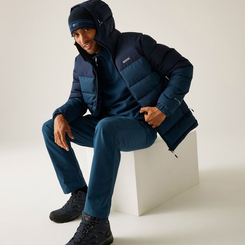 Kurtka ocieplana męska REGATTA Aldthron moonlight denim/navy 10