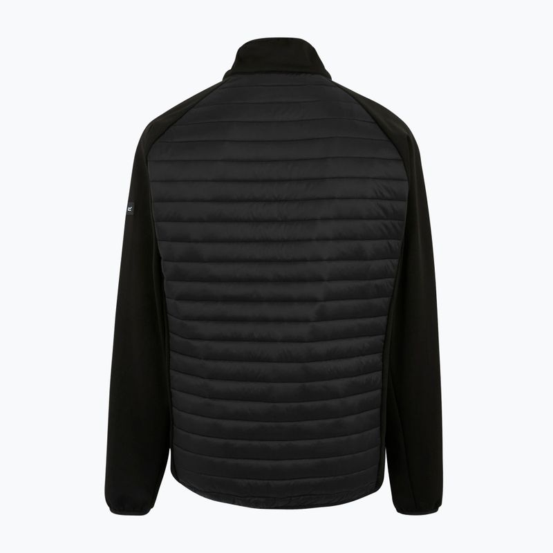 Kurtka hybrydowa męska Regatta Clumber Hybrid black 6