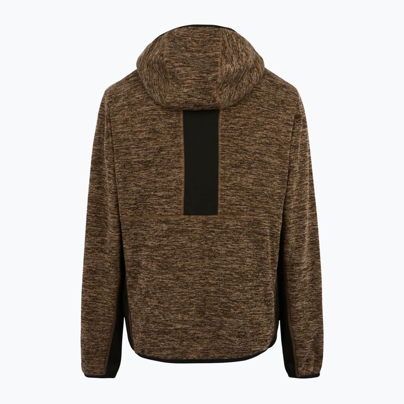 Bluza męska REGATTA Alven nut brown marl/black 8