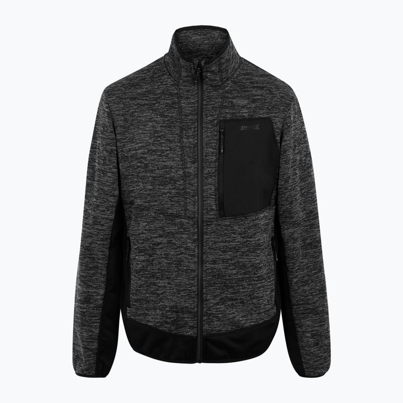 Bluza męska REGATTA Baslinn ash marl/black 5