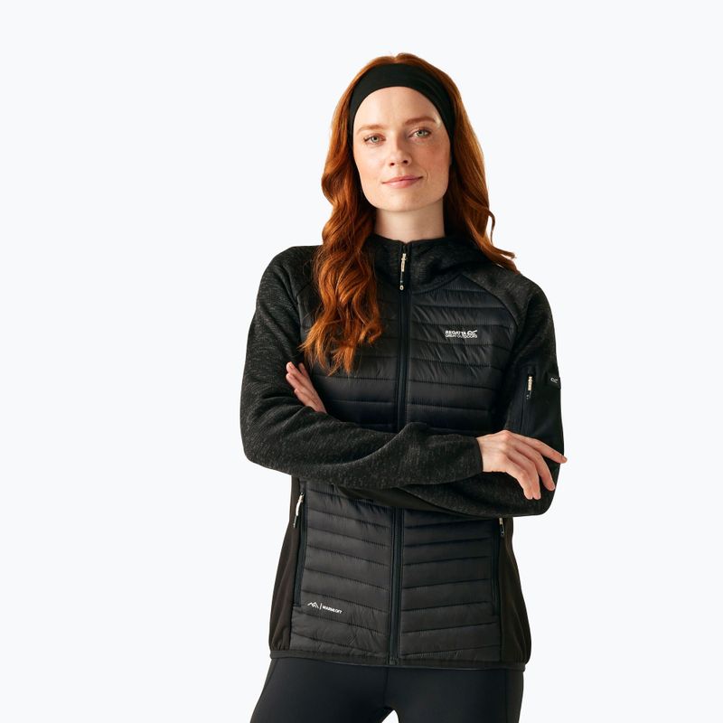 Kurtka hybrydowa damska Regatta Newhill Hybrid black
