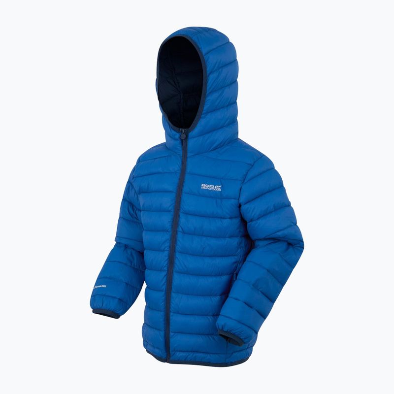 Kurtka dziecięca REGATTA Hooded Marizion snorkel blue/moonlight denim 3
