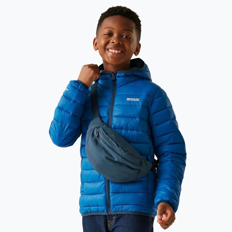 Kurtka dziecięca REGATTA Hooded Marizion snorkel blue/moonlight denim 4
