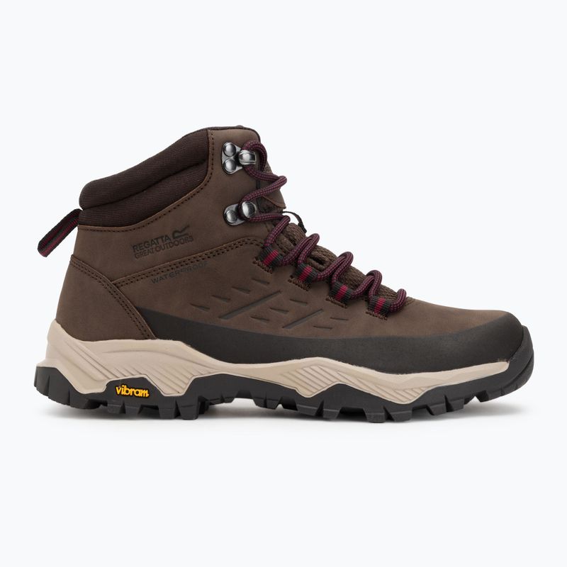 Buty trekkingowe damskie REGATTA Blake chestnut/dark pimento 2