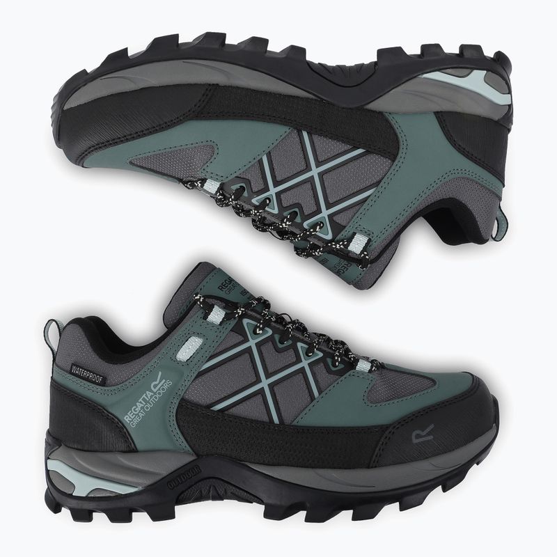 Buty trekkingowe damskie REGATTA Samaris III Low spruce green/granite 12