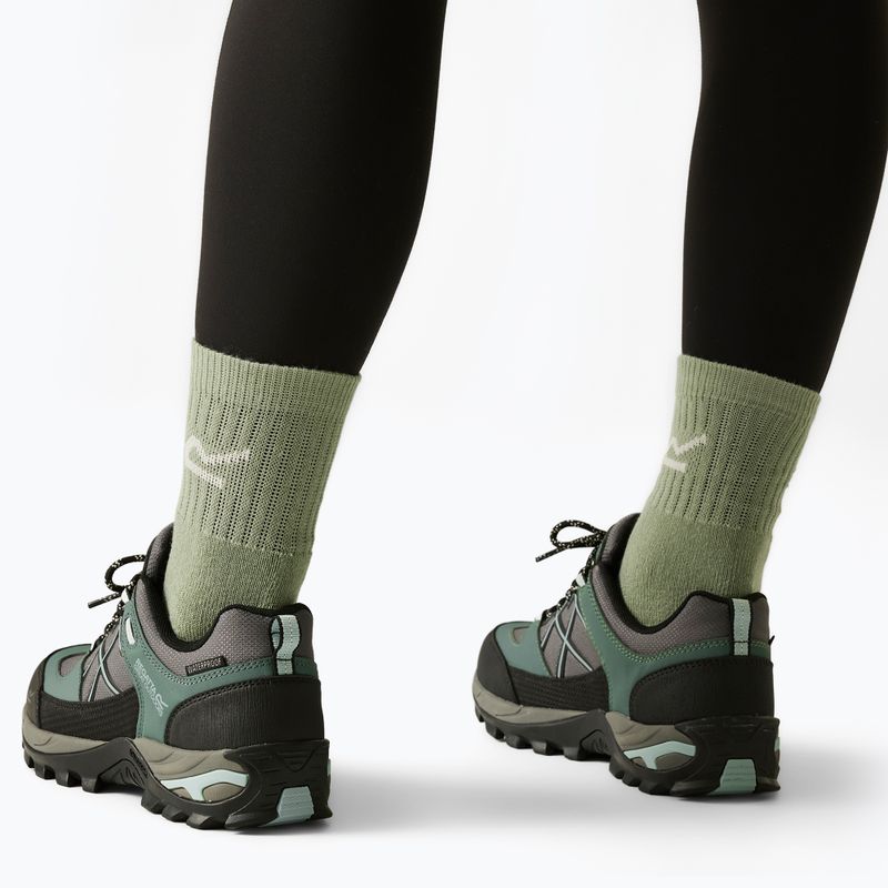 Buty trekkingowe damskie REGATTA Samaris III Low spruce green/granite 17