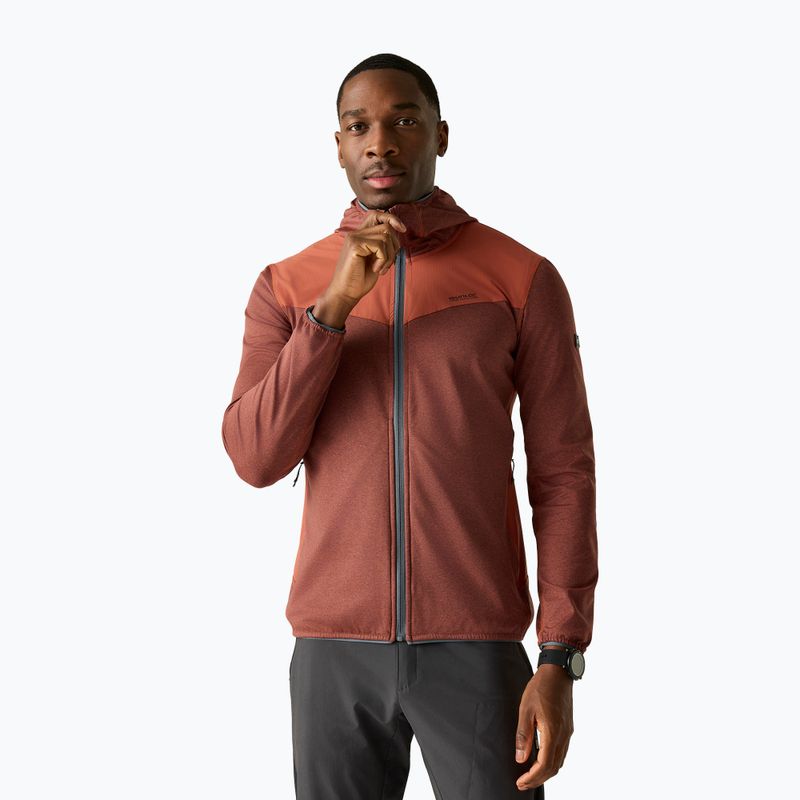 Bluza trekkingowa męska REGATTA Finchadale Midlayer brick