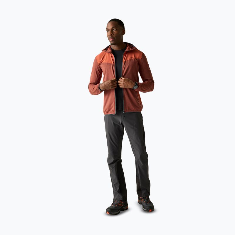 Bluza trekkingowa męska REGATTA Finchadale Midlayer brick 2