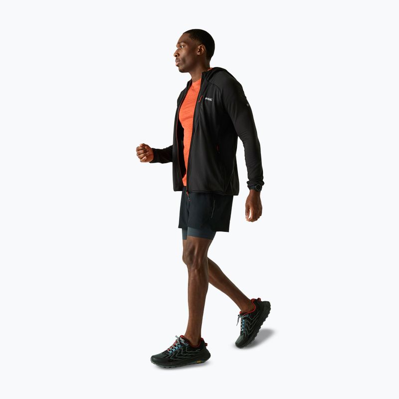 Bluza trekkingowa męska REGATTA Kadley Midlayer black 2
