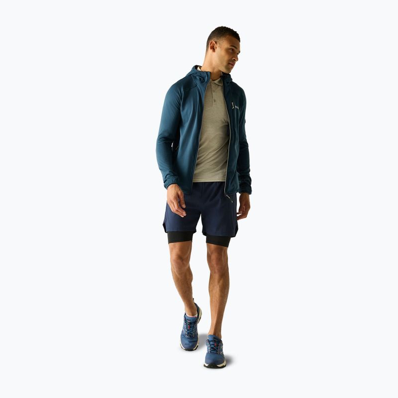 Bluza trekkingowa męska REGATTA Kadley Midlayer night sky 2