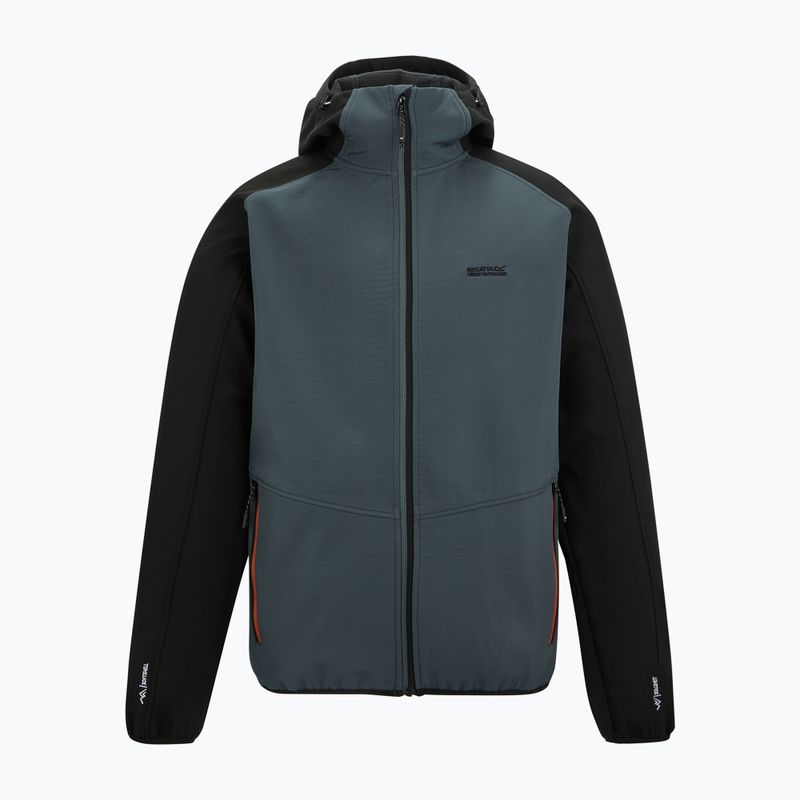 Kurtka softshell męska REGATTA Arec III dark storm/black 5