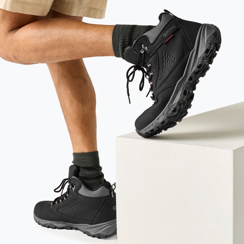 Buty trekkingowe męskie REGATTA Amble Boot Waterproof black/riored 14