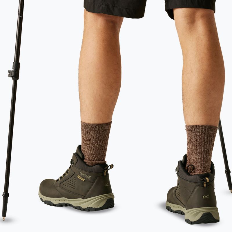 Buty trekkingowe męskie REGATTA Amble Boot Waterproof peat/tan 14
