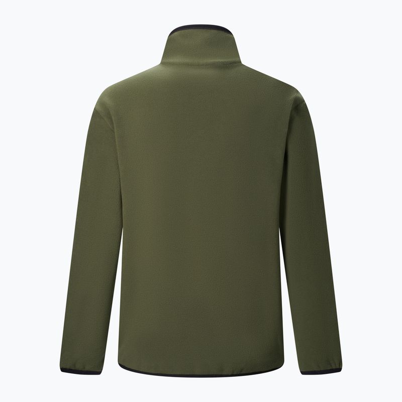 Bluza polarowa męska REGATTA Frankie Full Zip Fleece dark khaki/black 2