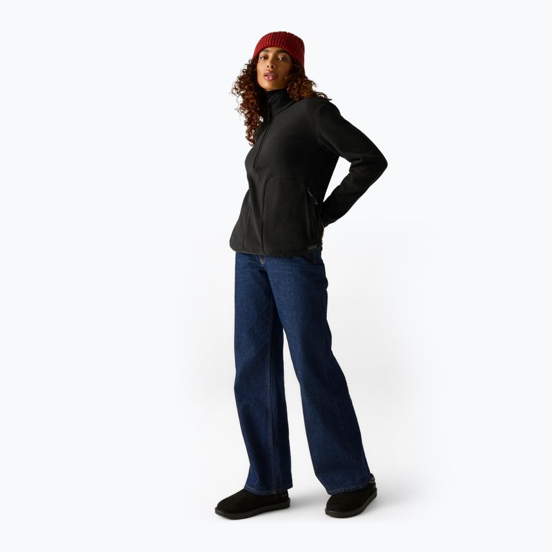 Bluza polarowa damska REGATTA Frankie Half Zip black 2