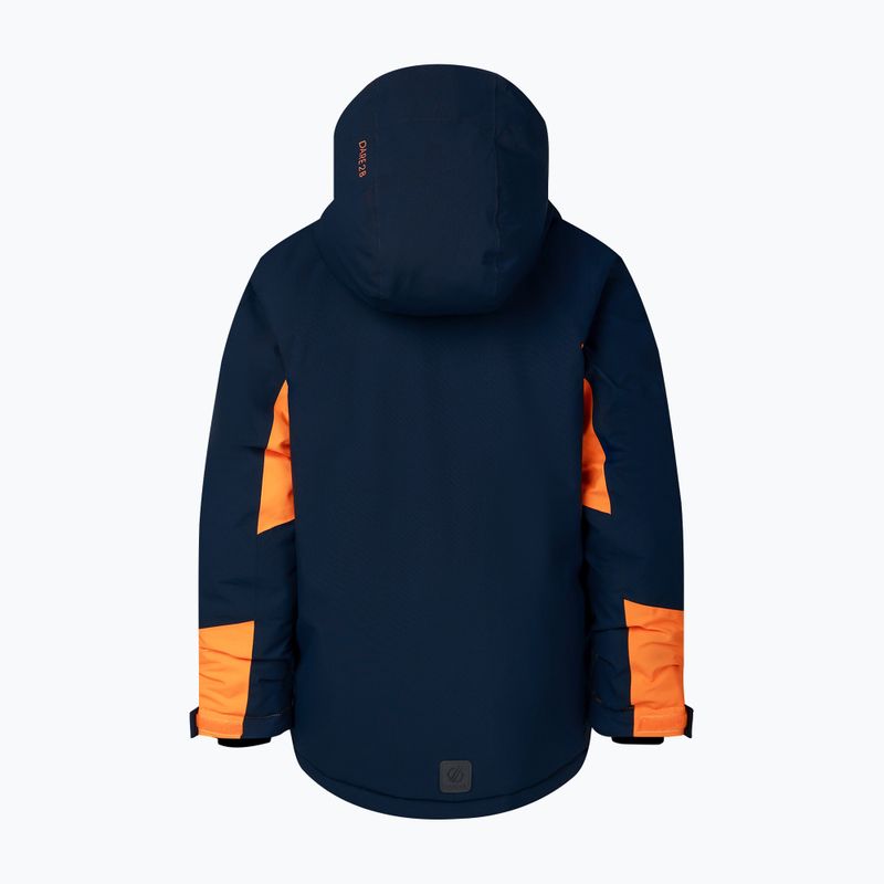 Kurtka narciarska dziecięca Dare 2b Rip It Jacket navy/electric orange 10