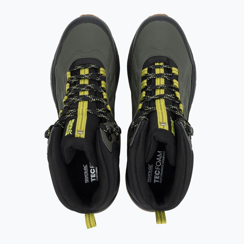 Buty turystyczne męskie REGATTA Onyx Mid dark khaki cyprus 10