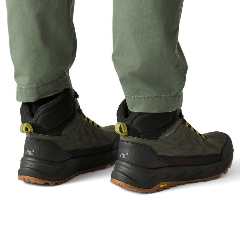 Buty turystyczne męskie REGATTA Onyx Mid dark khaki cyprus 14