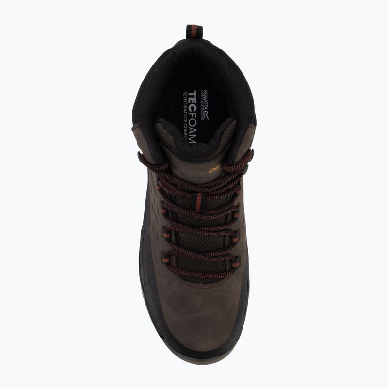 Buty trekkingowe męskie REGATTA Blake peat/burnt henna 5
