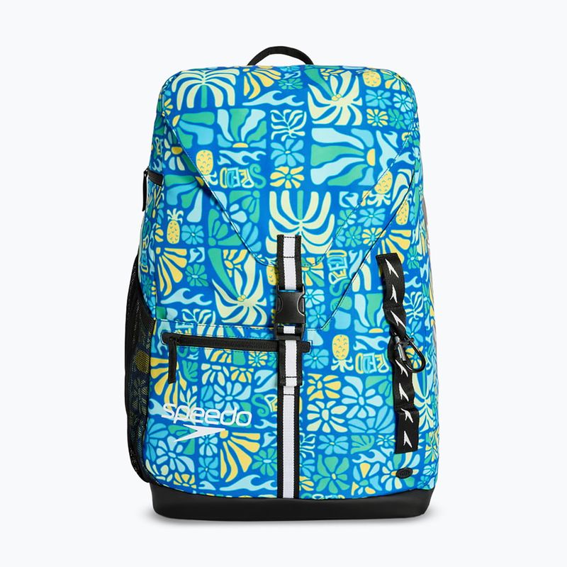 Plecak pływacki Speedo Team Printed 35 l summer stamp deep sapphire
