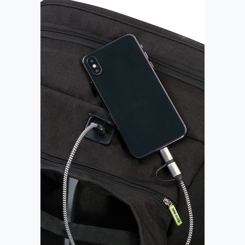 Plecak miejski Samsonite Securipack 30 l black steel 8