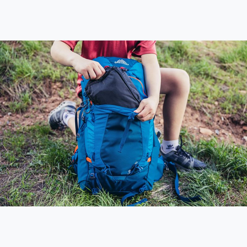 Plecak trekkingowy dziecięcy Gregory Wander 50 l pacific blue 6