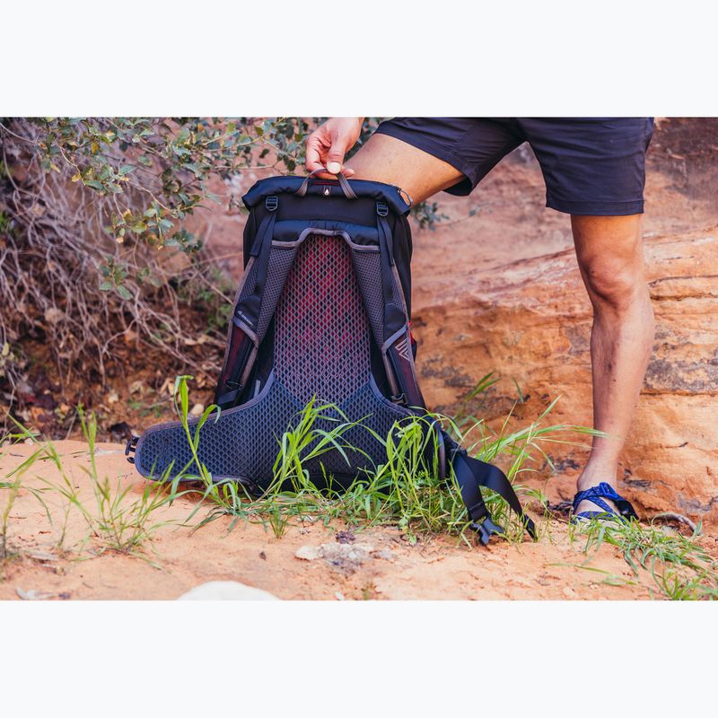 Plecak turystyczny męski Gregory Zulu 28 l LT volcanic black 11