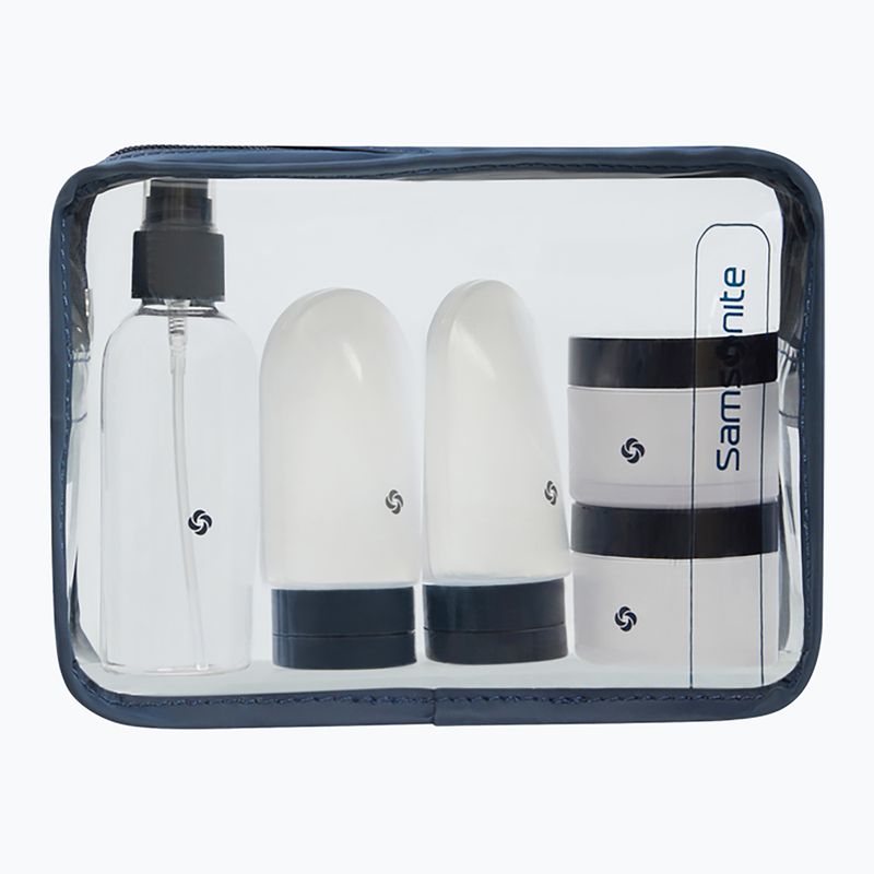 Zestaw butelek podróżnych Samsonite Bottle blue